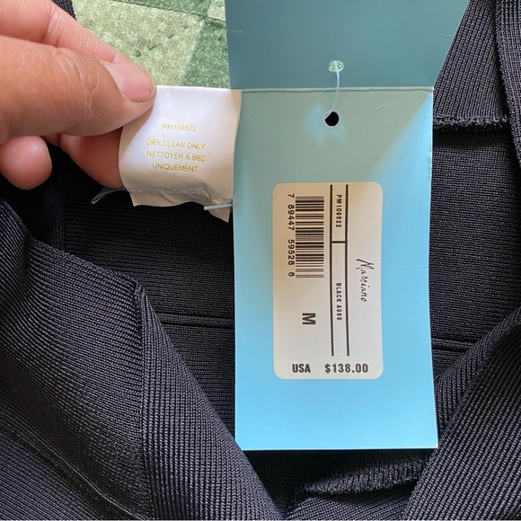 NWT Marciano Black Mini Dress - Picture 6 of 8